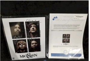 Signed 8x10 Promotional Photo of Metalcore Band Of Mice and Men - LOA - Picture 1 of 6
