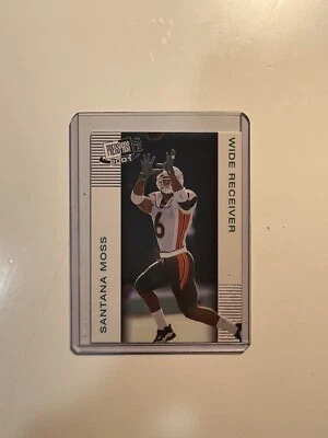 E183 2001 Press Pass SE Santana Moss Rookie New York #24 - Image 1 of 4