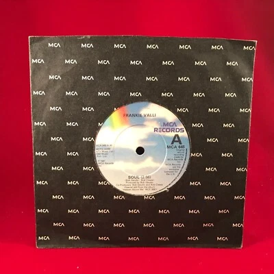 FRANKIE VALLI Soul 1981 UK 7" Vinyl single If It Really Wasn't Love original 45 - Image 1 of 2