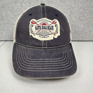 Cappello Berretto Santa Rosa Beach Florida Snapback Regolabile Rete Schiena - Foto 1 di 7