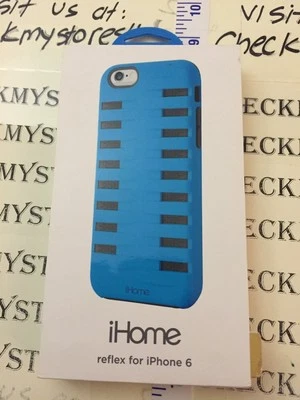 iHome Reflex Blue Apple iPhone 6 6S Case - NEW NIB iH-6P136N Matte - Image 1 of 4