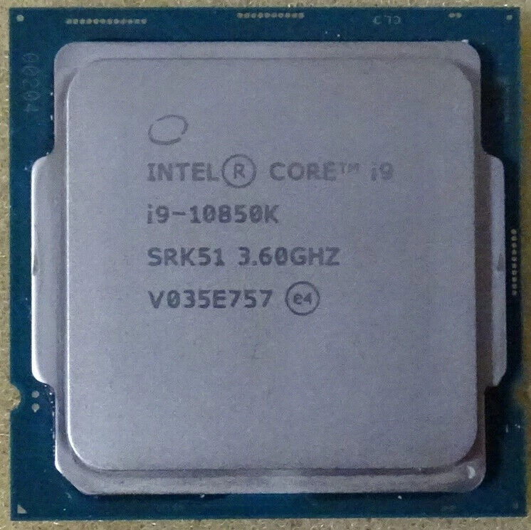 Intel Core i9- 10850K 3.6 GHz 10-Core LGA 1200 Processor - Bild 1 von 1