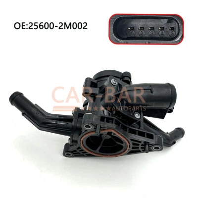 Thermostat Housing OEM 25600-2M002 for 2018-22 Hyundai Accent Kia Rio Rio5 1.6L - Image 1 of 4
