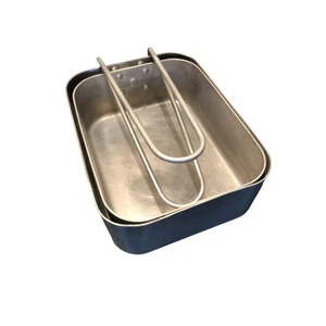British Army mess tins set of two - used camping bowl cooking cookset - Picture 1 of 2