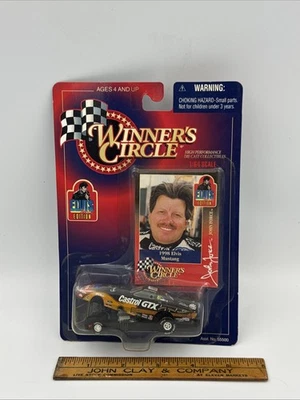 1998 Winners Circle 1:64 John Force Castrol GTX Elvis Mustang Lifetime Series - Image 1 of 4