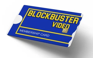 BlockBuster Video Kreditkarten Skin, Debitkarten Abdeckung - Bild 1 von 3