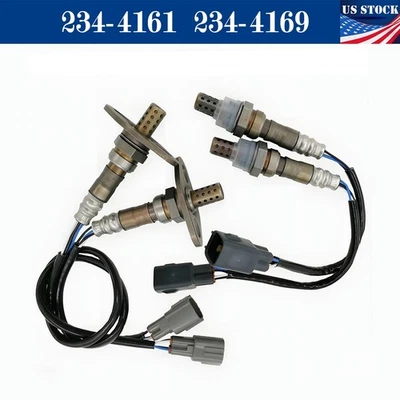 4Pcs Up&Downstream Oxygen Sensor For Toyota Sequoia RWD 2001-2004 Tundra 2003-04 Foto 1 de 4
