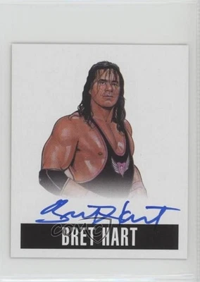 Leaf Originals Wrestling 2014 Leaf Bret Hart #BH2 automático Foto 1 de 2