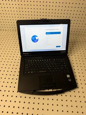 PANASONIC TOUGHBOOK CF-54 LAPTOP I5-7300U 16GB 512GB 4G Good Battery - Image 1 of 4
