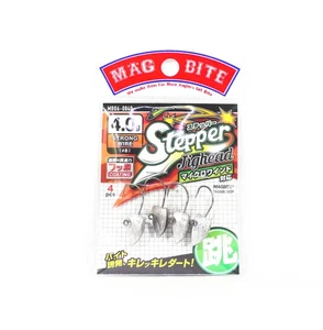 Harimitsu Magbite MB06-0815 Jighead Stepper Strong 4.0 grams size 8 (6485) - Picture 1 of 6