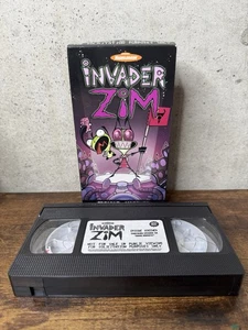 Nickelodeon Invader Zim VHS Rare Promo Screener Demo Copy Tested Working! - Picture 1 of 6