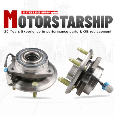 Cojinetes de cubo de rueda delantera 2 piezas para Saturn Vue Pontiac Torrent Chevrolet Equinox Foto 1 de 4