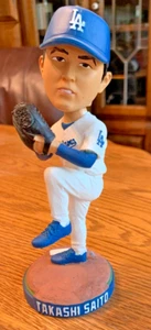 TAKASHI SAITO Los Angeles Dodgers MLB Bobble Head 2008 SGA 50th Anniversary - Bild 1 von 5