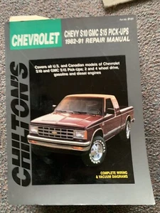 Chiltons Manual, Chevy S-10, GMC S-15, Pickups 82 - 91 - Picture 1 of 1