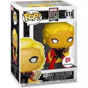 Funko POP! Cabeza Bobble Marvel 80 Años #618 "Adam Warlock" - Walgreens Excl. - Imagen 1 de 2