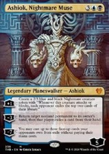Ashiok, Nightmare Muse extended art FOIL MYTHIC Theros: Beyond Death MTG