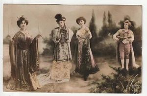 OLD POSTCARD - Spectacle Femme - Artiste - vedette - costumes - Imagen 1 de 1