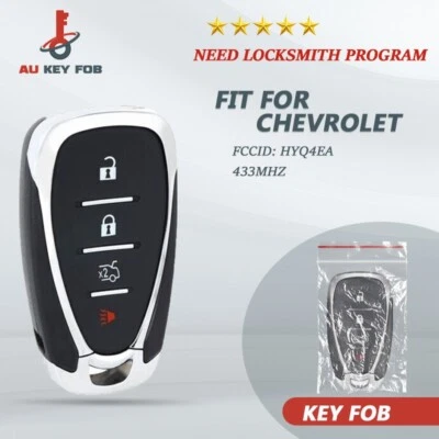 Mando a distancia de repuesto HYQ4EA para Chevrolet Cruze 2016 2017 2018 2019 20-22 Foto 1 de 4
