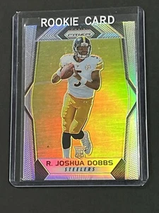Joshua Dobbs 2017 Panini Prizm Silver Prizm Steelers Rookie RC Refractor #247 - Imagen 1 de 2