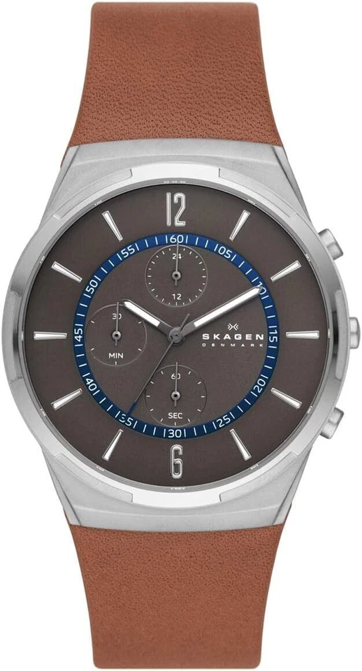 Skagen Watch MELBYE CHRONOGRAPH SKW6805 Men's Medium Brown