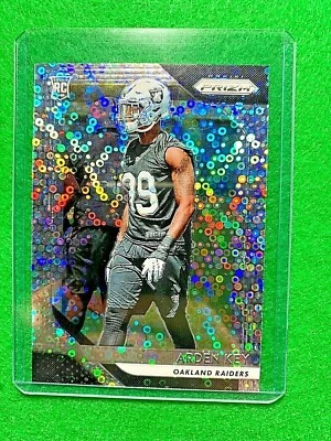 ARDEN KEY PRIZM CARD JERSEY #99 RADIERS REFRACTOR- 2018 PANINI PRIZM FOOTBALL    - Image 1 of 4