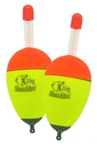 Bobbers Foam Plastic 20g EVA Luminous Fishing Night Float Light Stick #1 New - Picture 1 of 1
