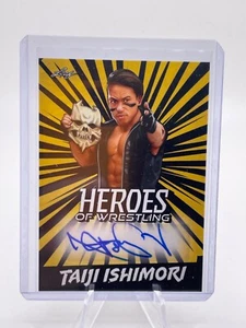 Hoja 2023 - Leyendas de la lucha libre - Amarillo automático - BA-TI1 Taiji Ishimori - Imagen 1 de 2