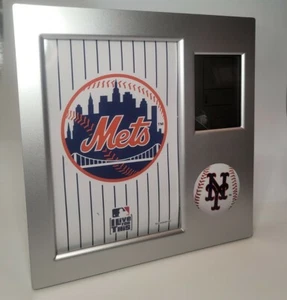 Reloj despertador de escritorio oficial del equipo MLB de los METS DE NUEVA YORK MCU-MET - Imagen 1 de 6