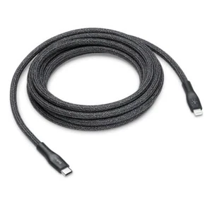 Belkin Boost Charge USB-C Cable Lightning + Strap Apple iPhone 10ft / 3m Black - Picture 1 of 1