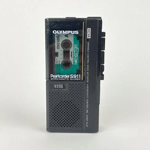 Olympus S911 Microcassette Recorder - AS IS - Speaker or Volume Control Faulty - Picture 1 of 12