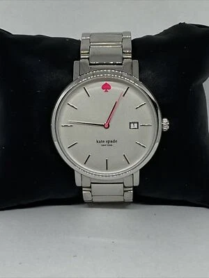 Kate Spade New York 0008 Womens Silver Stainless Steel Analog Quartz Watch MP590 - Image 1 of 4