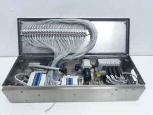 FESTO Rittal TYP 12 CP-E16-M12 + MS4-LR-1/4-D6-AS + CPV10-VI + FBS-SUB-9-GS-DP-B - Bild 1 von 5