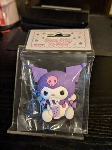 Kuromi with boba tea magnet - Picture 1 of 2