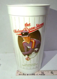 Nolan Ryan Story Cup Houston Astros 1980-1988 Original Rare Collectible 1990 - Picture 1 of 7