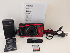 Nuova inserzioneOlympus Tough TG-5 12 MP 4K fotocamera digitale impermeabile - rosso