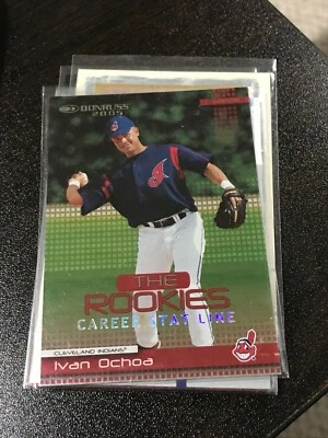  2005 Donruss Rookies Stat Line Career #38 Ivan Ochoa/86 rc rookie! kv31! - Image 1 of 2