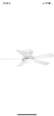 Progress Lighting P2572-3030K Vox 52 inch White Ceiling Fan, Progress LED - Image 1 of 2