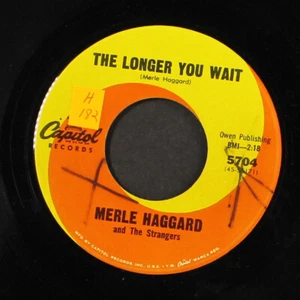 MERLE HAGGARD: the bottle let me down CAPITOL 7" Single 45 RPM - Picture 1 of 2