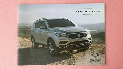 Ssangyong Rexton 2.2 EX ELX Ultimate car brochure sales catalogue MINT B - Image 1 of 4