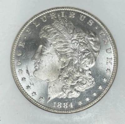 1884-O MORGAN SILVER DOLLAR~NGC MS 64 PL ~BEAUTIFUL COIN~  REF#31-004 - Image 1 of 4