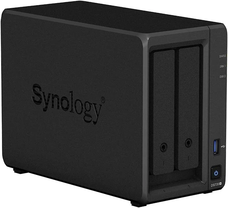 Synology DS720+ 24TB 2 Bay Desktop NAS Solution, installed with 2 x 12TB Toshiba - Image 1 of 4