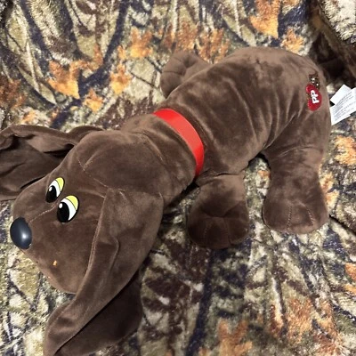 Pound Puppies Plush All Brown Puppy Stuffed Animal Plush Large 18 inches 2019 - Image 1 of 4