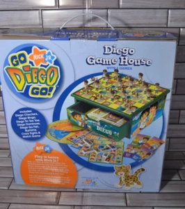 Nick Jr Go Diegi Go Spieltisch mit acht Spielen Dame Bingo Brandneu - Bild 1 von 15