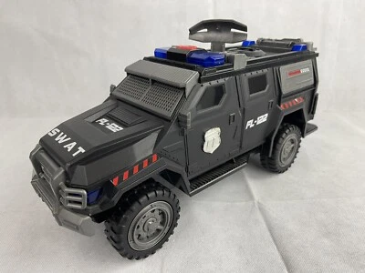 Toys R Us Exclusive Police Armored Swat Car Vehicle FL122 Sounds & Lights Drives - Image 1 of 4
