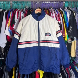 Vintage 80s Rothmans Racing Team F1 Motorcycle Jacket Sz M - Picture 1 of 15