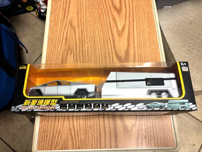 Tesla Cybertruck with detachable Camper 1:32 diecast FREE SHIPPING - Image 1 of 4