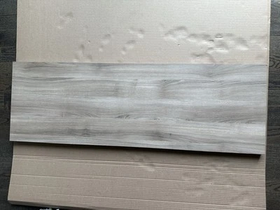 IKEA Besta Cabinet Top Piece Panel for 47 1/4 x15 3/4 Walnut Effect Light Gray - Image 1 of 4