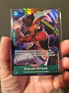 Dracule Mihawk (Illustration Box Vol.4) ST12-003 One Piece Promotion Cards Foil - Picture 1 of 2