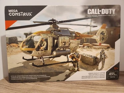 Call Of Duty Mega Construx Urban Assault Copter conjunto de 491 peças - Imagem 1 de 4