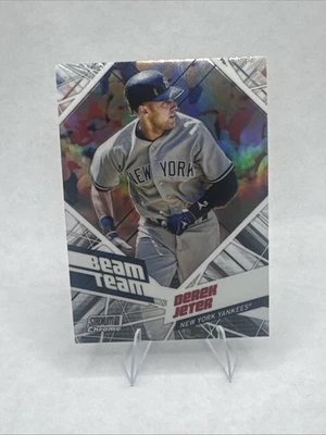 2021 Stadium Club Chrome Derek Jeter Beam Team New York Yankees - Image 1 of 2